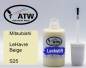 Preview: Mitsubishi, LeHavre Beige, S25: 20ml Lackstift, von ATW Autoteile West.